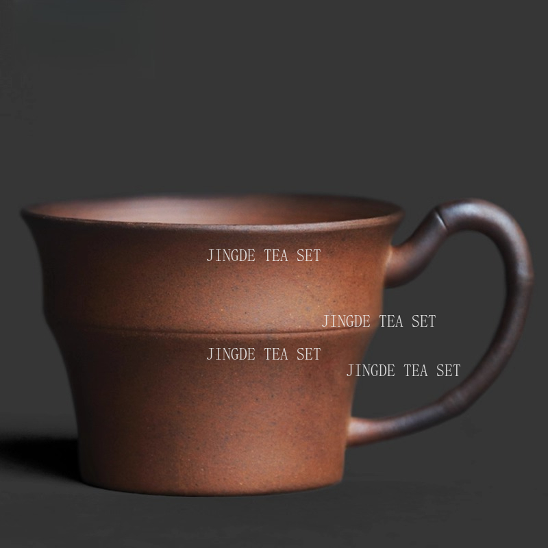 Tea Coffee Utensils - Kubek do herbaty z radełkowanej ceramiki