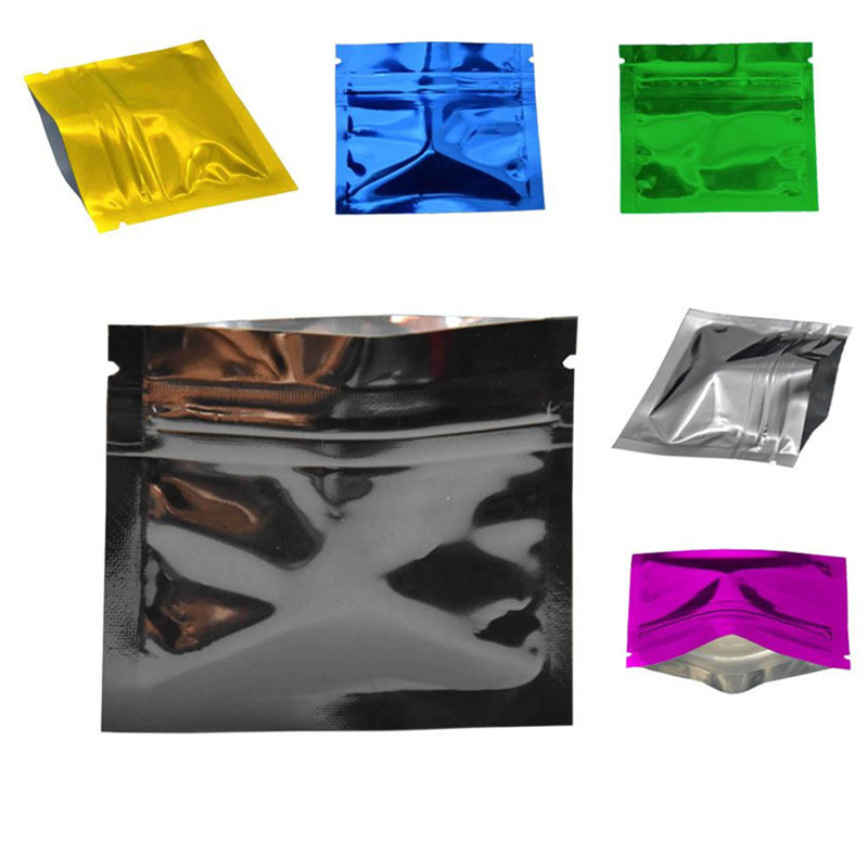 Coffee Tea House - 500 SZTUK 7,5x6,5cm Małe Płaskie Aluminiowe