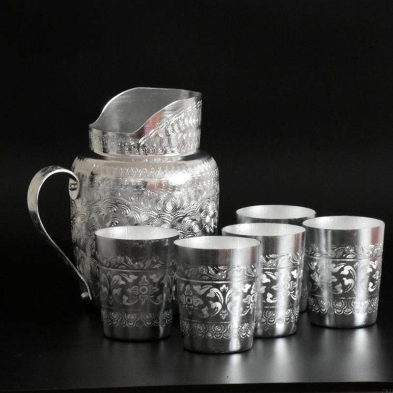 Coffee Tea Thai - Tajski styl blaszany kubek tajski tradycyjny