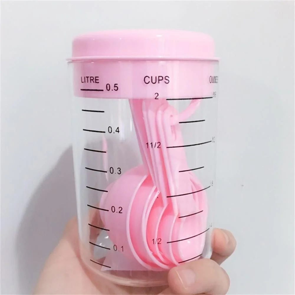 Tea Coffee Utensils - 7 sztuk/zestaw plastikowe kubki pomiarowe i