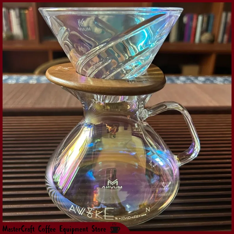 Coffee Dripper V60 - MUVNA Yingzhan Iridescentny Zestaw do Parzenia