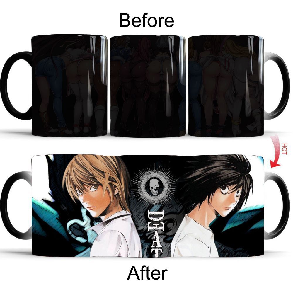 Coffee Tea Friends - Death Note Kubek zmieniający kolor Anime