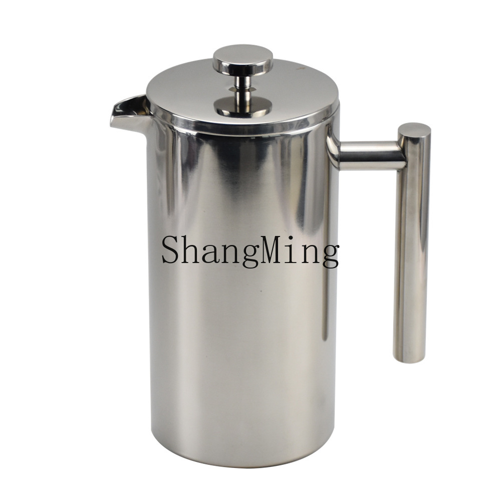 Tea Coffee Utensils - Kawiarka francuska ze stali nierdzewnej DSA,