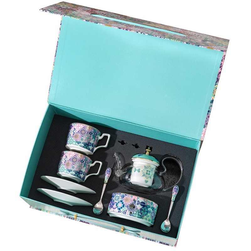 Coffee Tea Gardens - Zestaw do kawy i herbaty w
