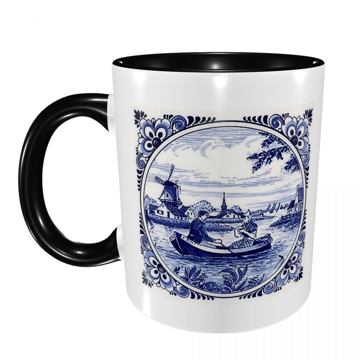 Coffee Tea Friends - Zabawny ceramiczny kubek do kawy, herbaty,