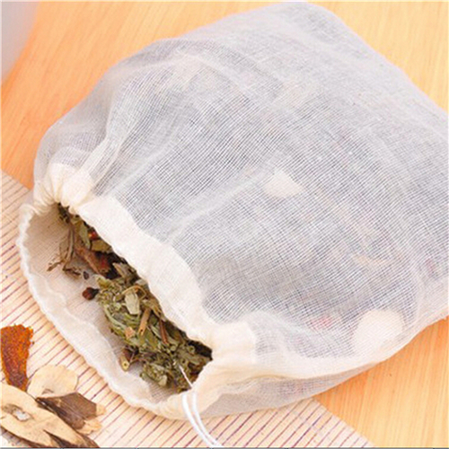 Coffee Tea Gardens - 1pc/10 sztuk bawełniane torebki herbaty muślin