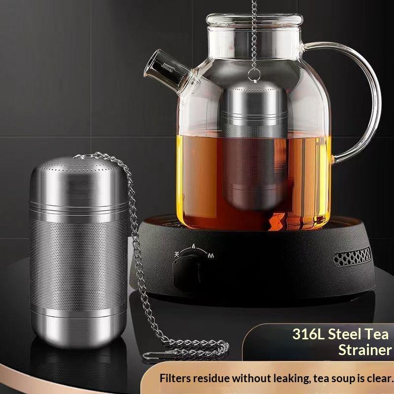 Coffee Leaves Tea - Sitko do herbaty ze stali nierdzewnej