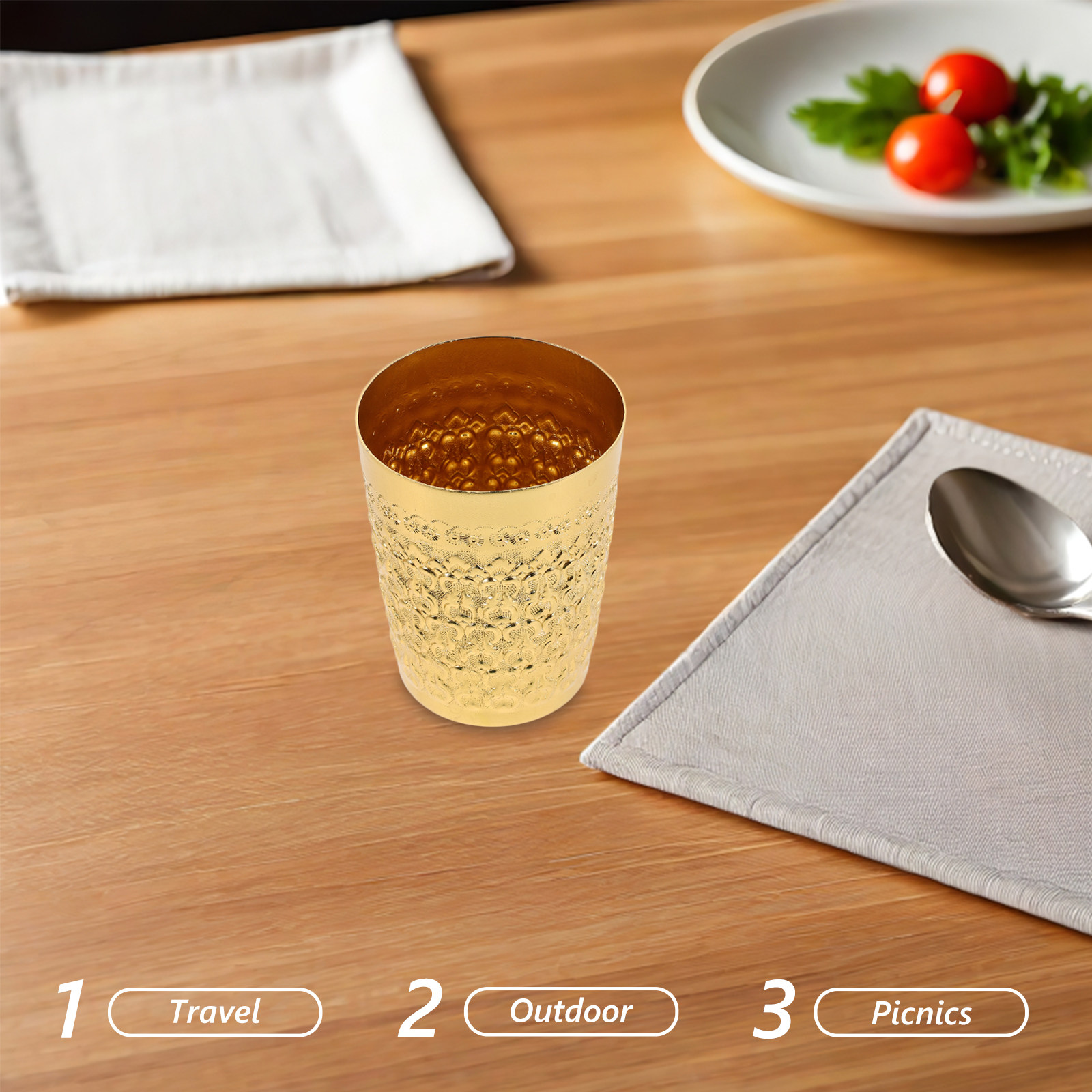 Kubek metalowy w stylu vintage – Coffee Tea Thai recenzja i cena