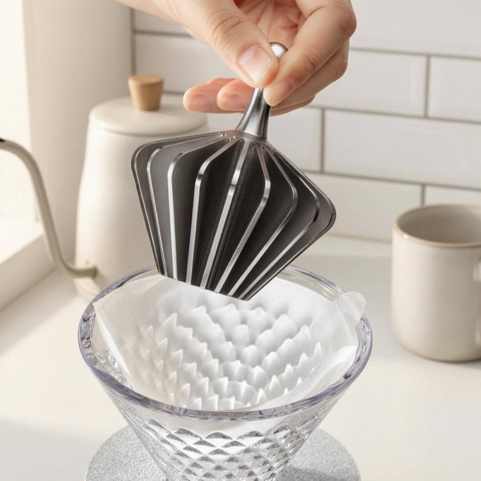 Aluminiowy praska do kawy z pa – Coffee Dripper V60 recenzja i cena