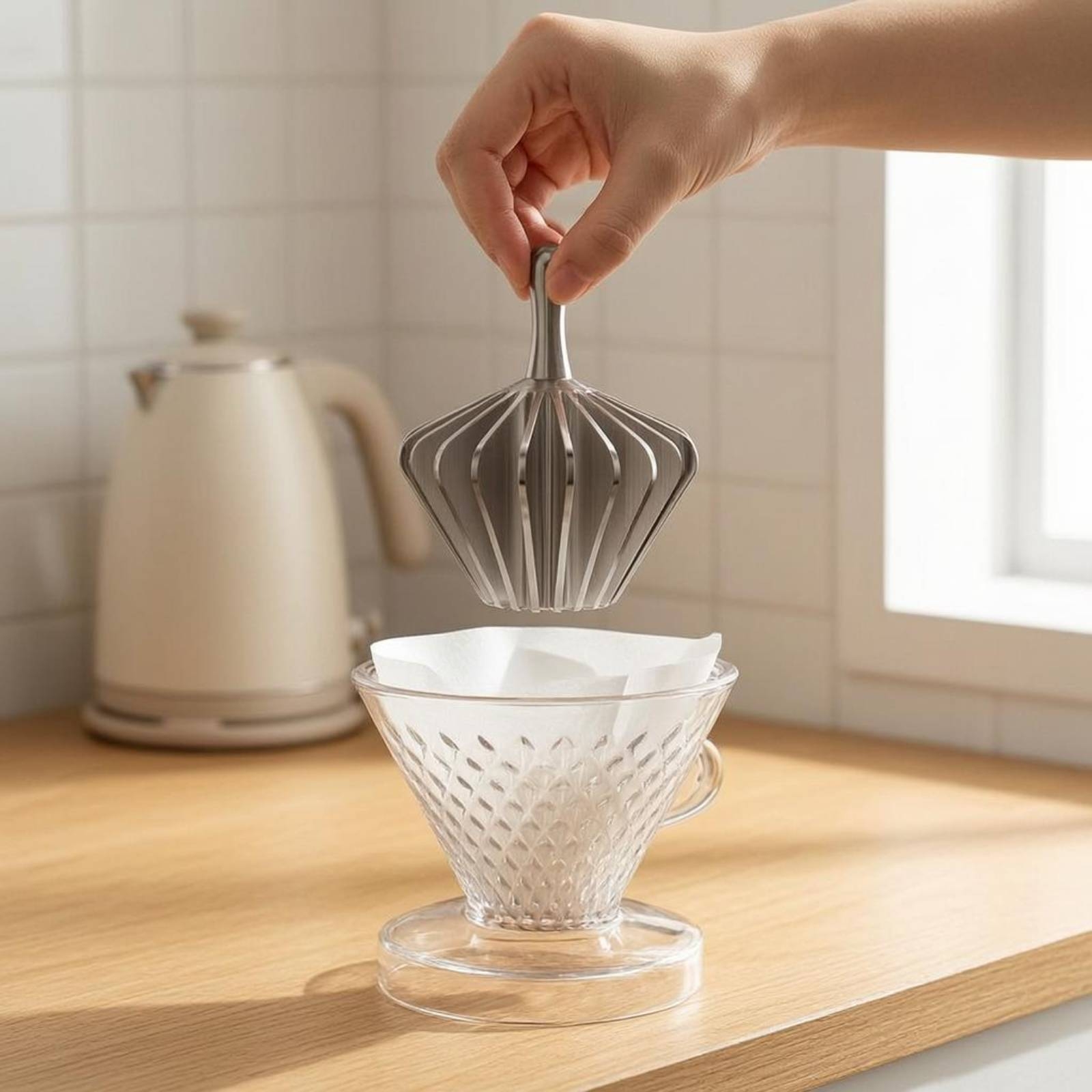 Aluminiowy praska do kawy z pa – Coffee Dripper V60 recenzja i cena