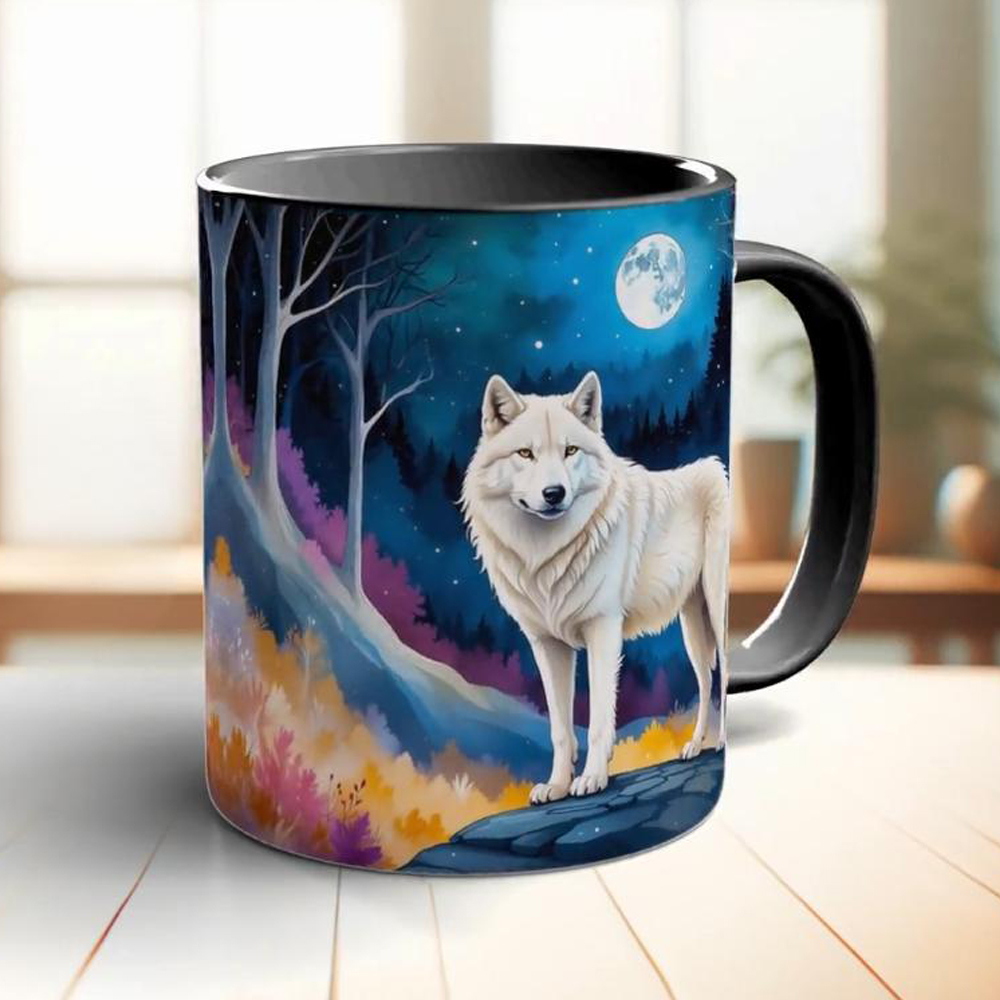 Kubek do kawy Księżyc i biały  – Coffee Tea Friends recenzja i cena