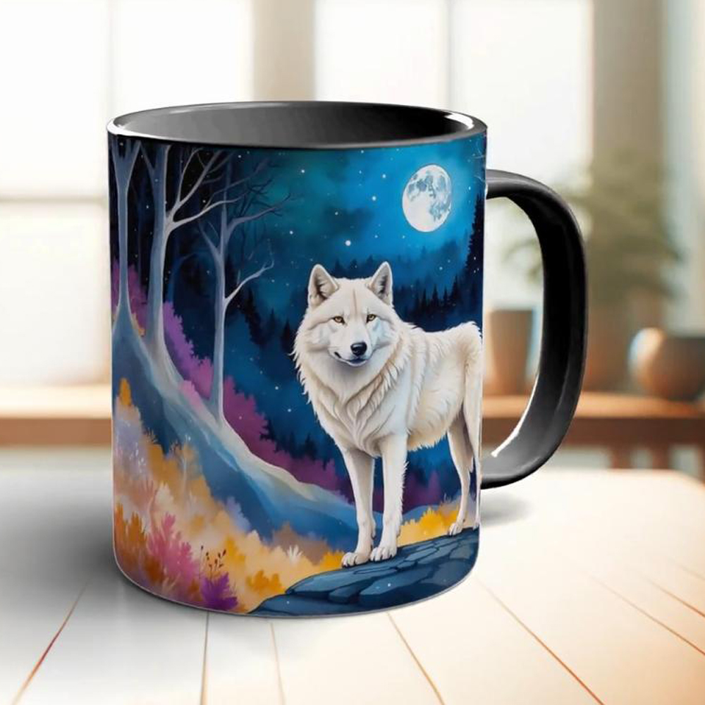 Kubek do kawy Księżyc i biały  – Coffee Tea Friends recenzja i cena
