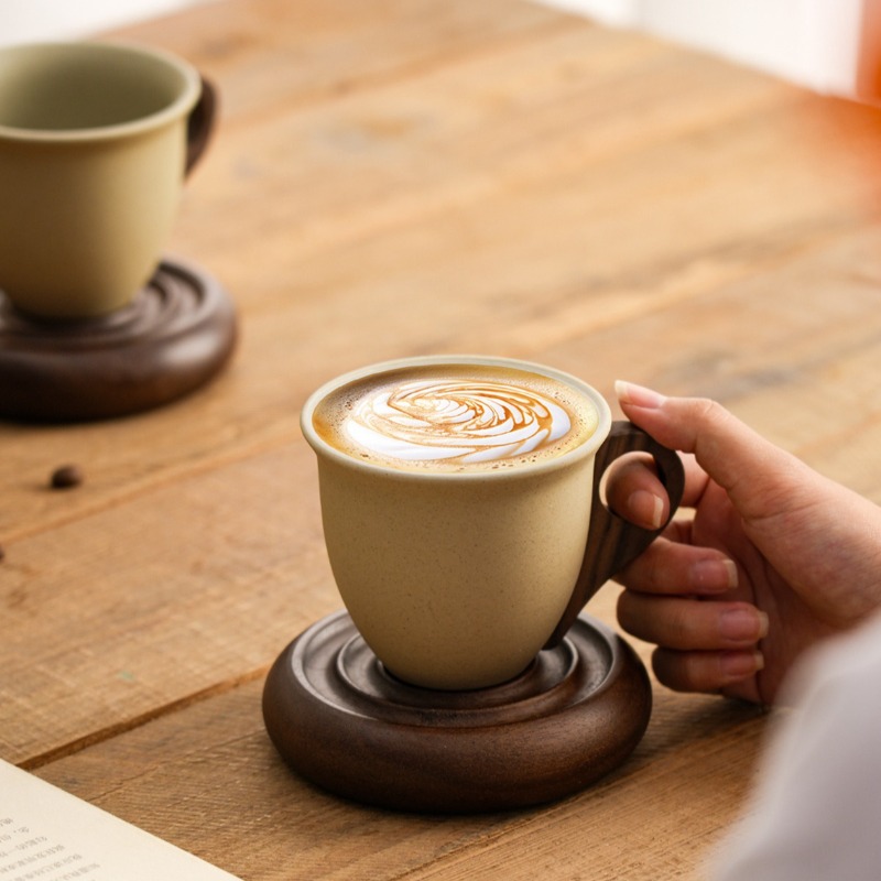 Kreatywny brązowy ceramiczny k – Coffee Tea Gardens recenzja i cena