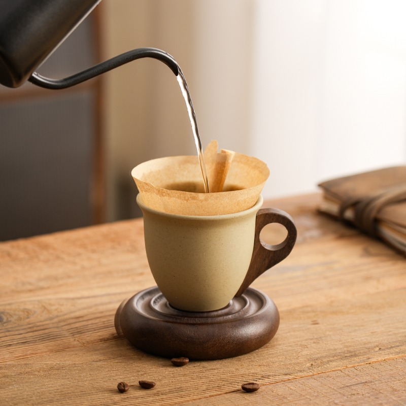 Kreatywny brązowy ceramiczny k – Coffee Tea Gardens recenzja i cena