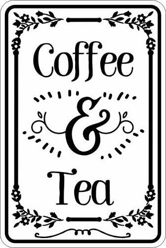 Kawa i Herbata 8x12 śmieszny ż – Coffee Tea Jokes recenzja i cena