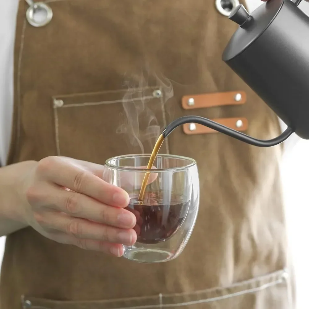 6 sztuk przezroczystych szklan – Coffee And Tea Bar recenzja i cena