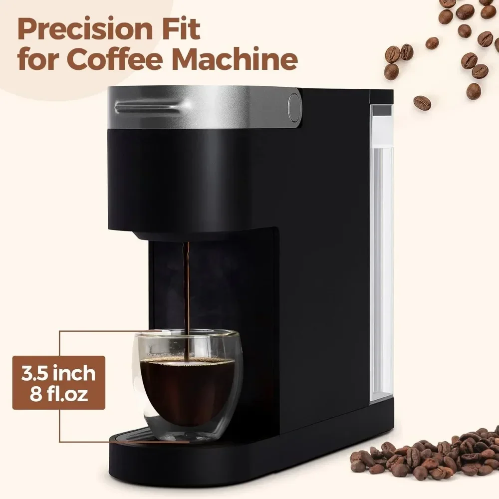 6 sztuk przezroczystych szklan – Coffee And Tea Bar recenzja i cena