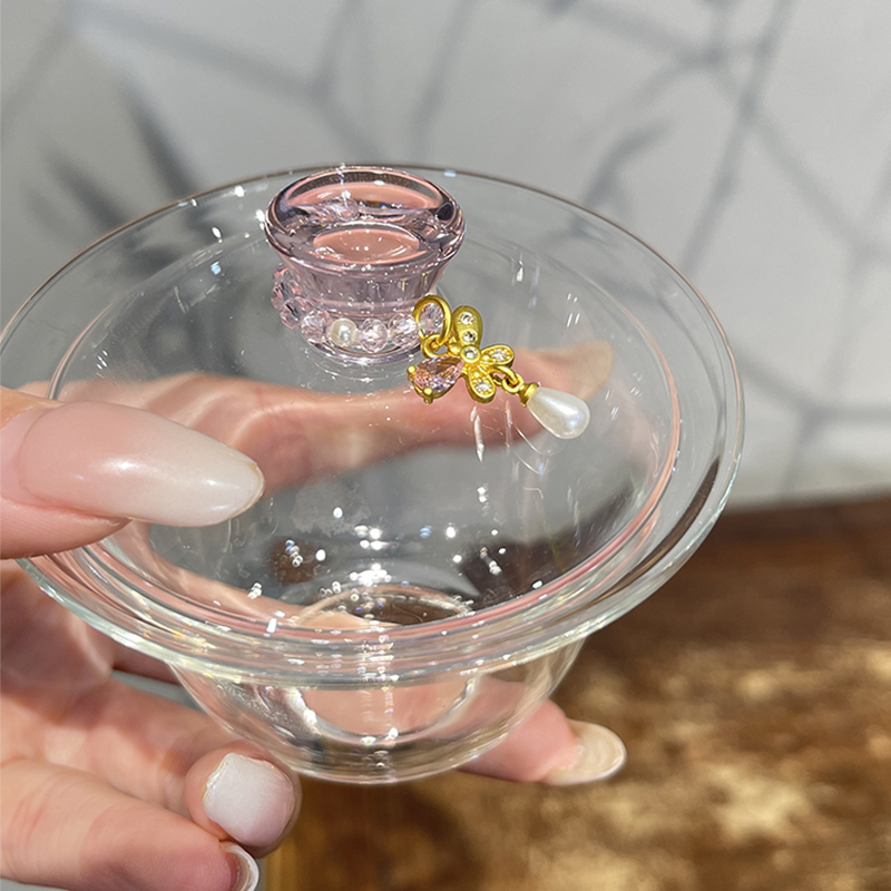Różowy zestaw do herbaty Gaiwa – Gongfu Tea Set recenzja i cena