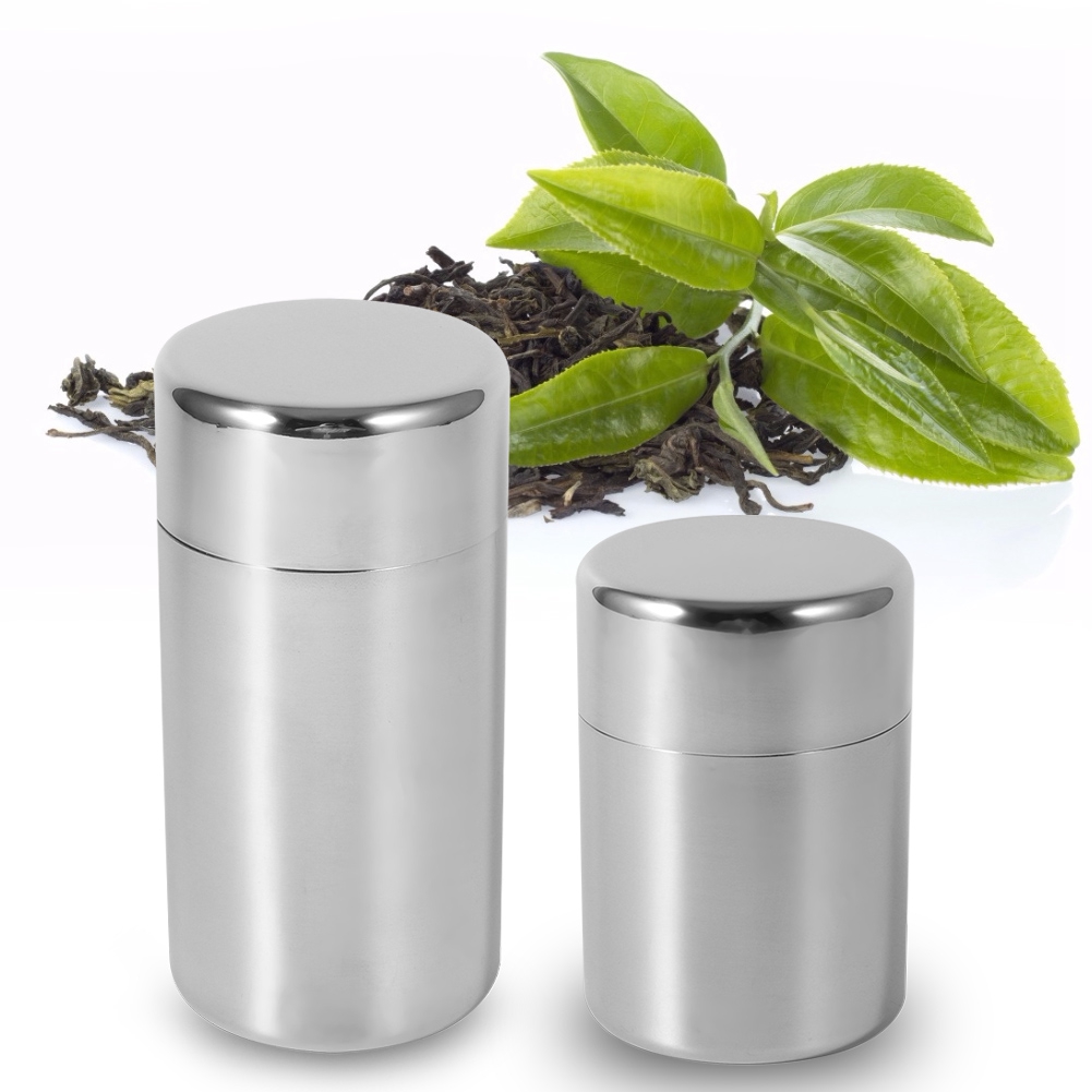 Puszka na herbatę ze stali nie – Canister Coffee Sugar Tea recenzja i cena