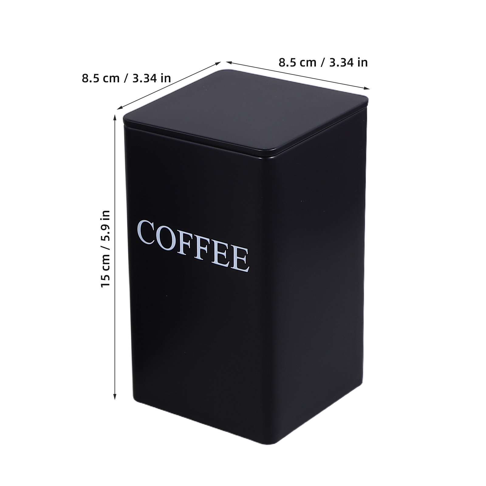 3 sztuki metalowych pojemników – Canister Coffee Sugar Tea recenzja i cena