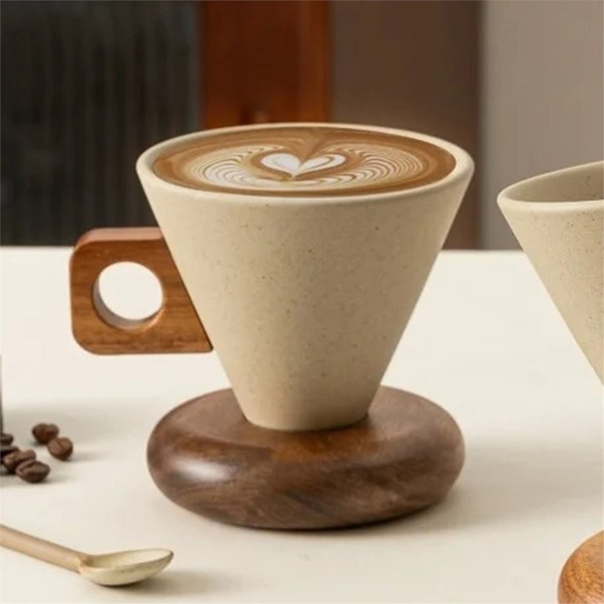 Ceramiczny kubek do kawy i zes – Coffee Tea & Hot Chocolate recenzja i cena