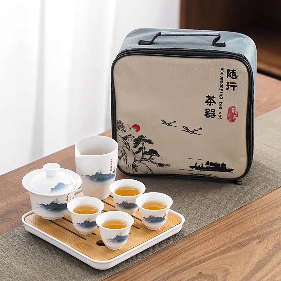 Ceramiczny chiński zestaw do h – Gongfu Tea Set recenzja i cena
