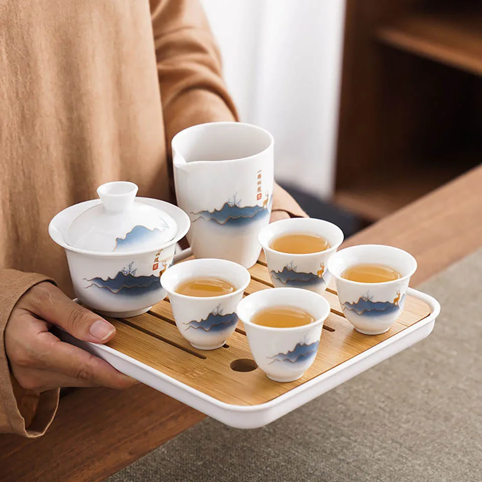 Ceramiczny chiński zestaw do h – Gongfu Tea Set recenzja i cena
