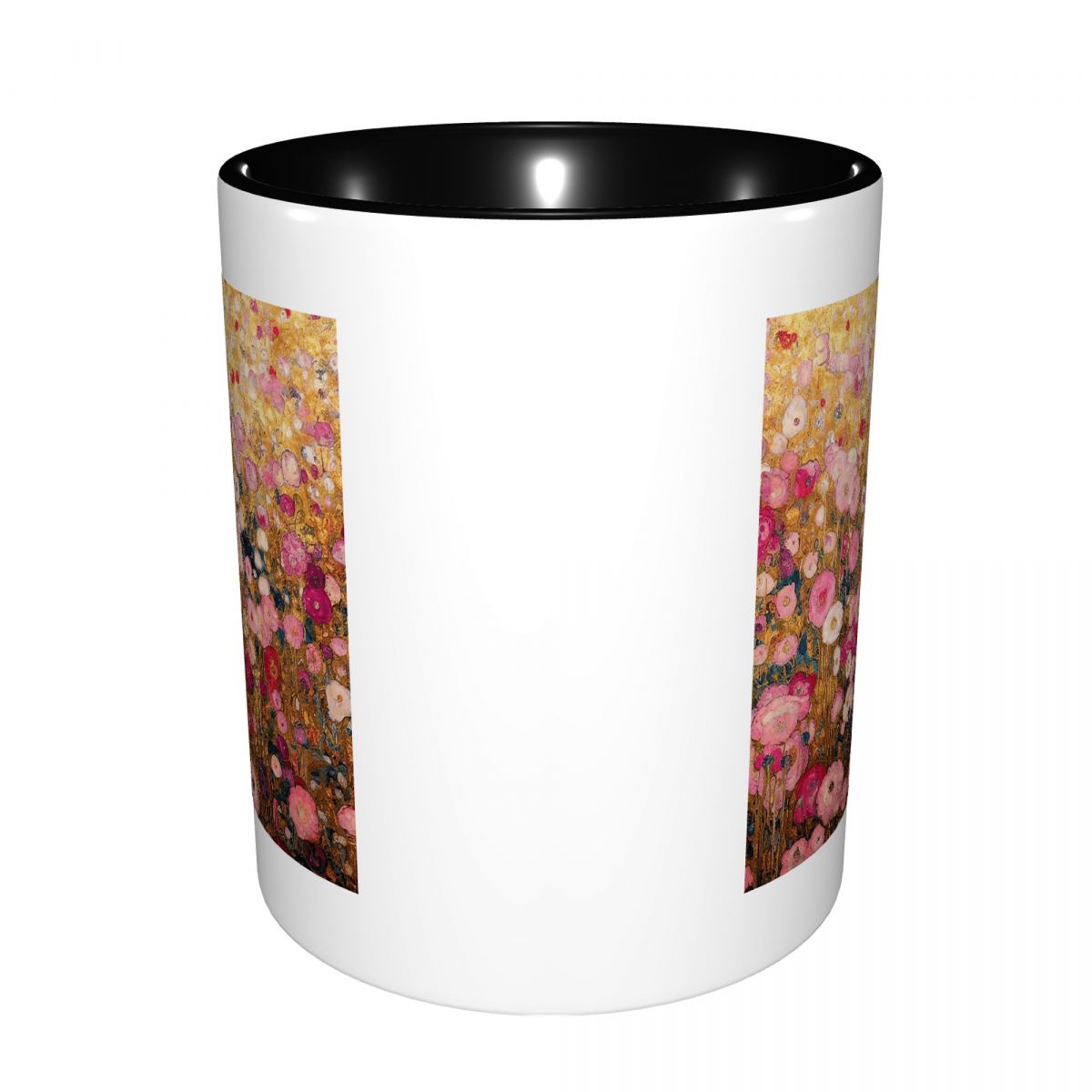 Kubek Gustav Klimt Różowy Kwia – Coffee Tea Gardens recenzja i cena