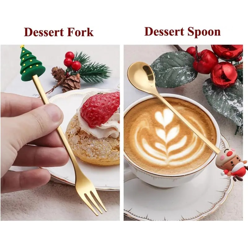 Zestaw świątecznych sztućców z – Tea Coffee Utensils recenzja i cena