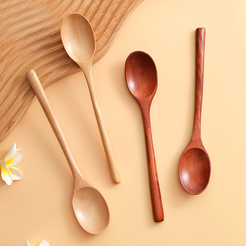 1 szt. Drewniana Łyżka Naczyni – Tea Coffee Utensils recenzja i cena