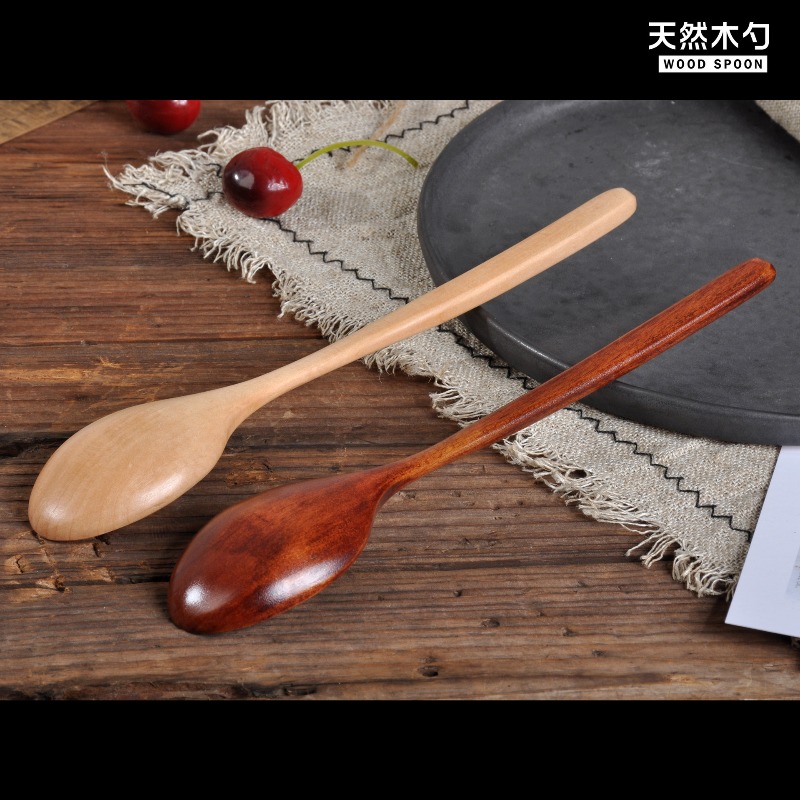 1 szt. Drewniana Łyżka Naczyni – Tea Coffee Utensils recenzja i cena