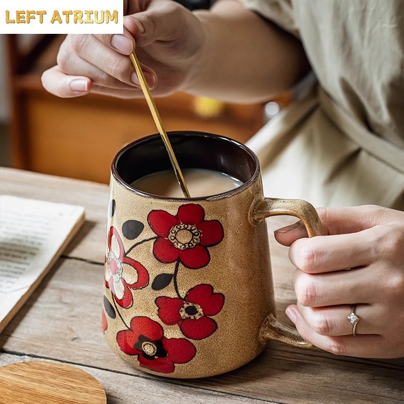 Ręcznie Malowany Ceramiczny Ku – Tea Coffee Utensils recenzja i cena