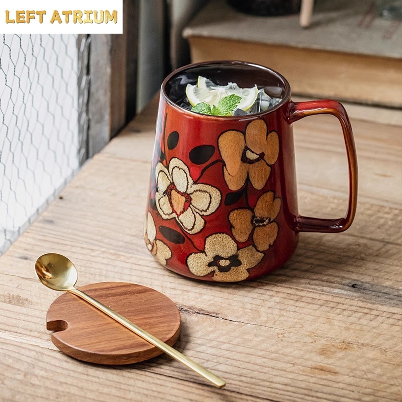 Ręcznie Malowany Ceramiczny Ku – Tea Coffee Utensils recenzja i cena