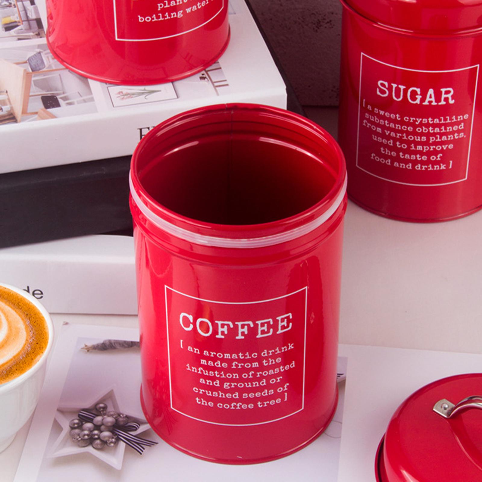 3-częściowy zestaw szczelnych  – Canister Coffee Sugar Tea recenzja i cena