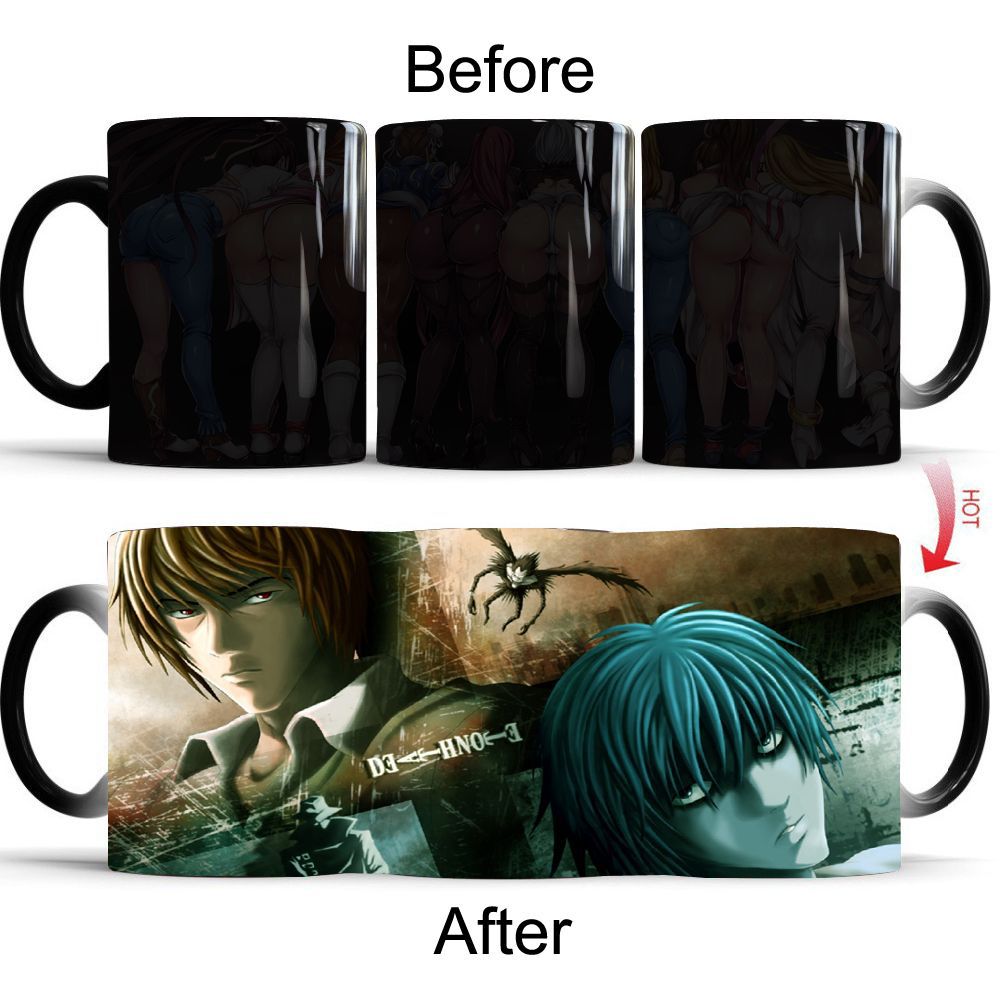 Death Note Kubek zmieniający k – Coffee Tea Friends recenzja i cena