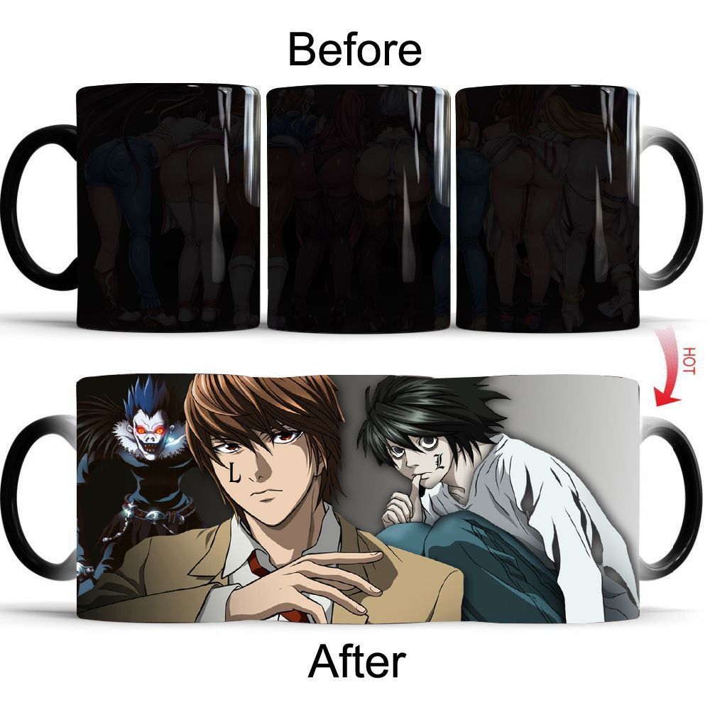 Death Note Kubek zmieniający k – Coffee Tea Friends recenzja i cena