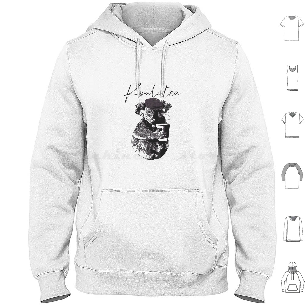 Bluza Koalatea z bawełny z dłu – Coffee Tea Jokes recenzja i cena