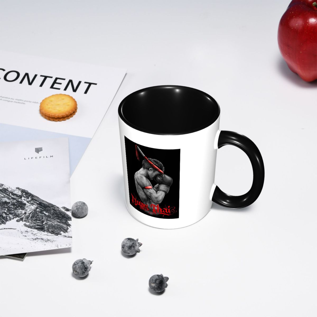 Kubek z zabawnym motywem bokse – Coffee Tea Thai recenzja i cena