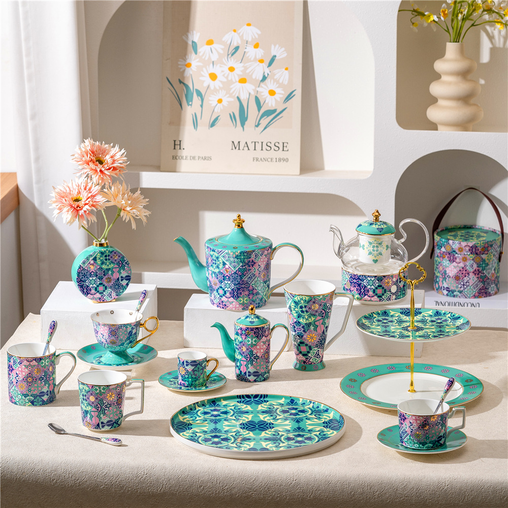 Zestaw do kawy i herbaty w sty – Coffee Tea Gardens recenzja i cena