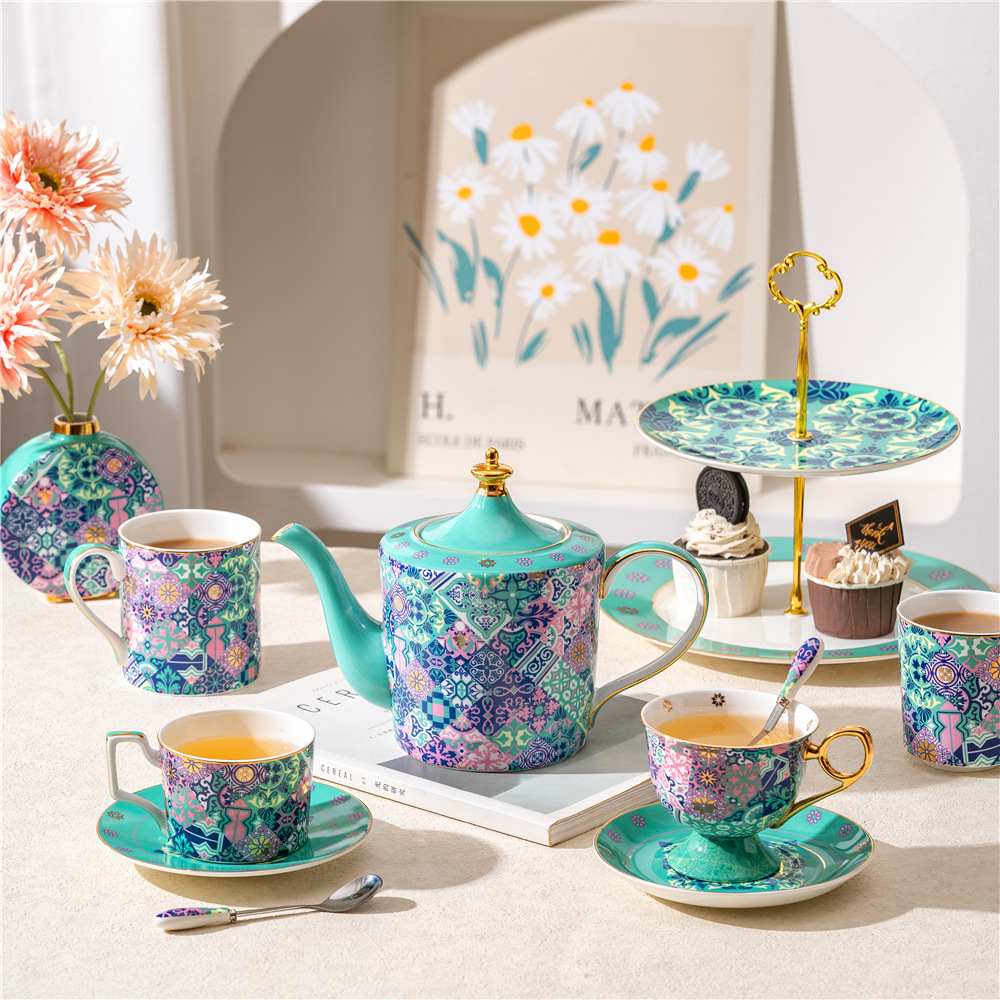 Zestaw do kawy i herbaty w sty – Coffee Tea Gardens recenzja i cena