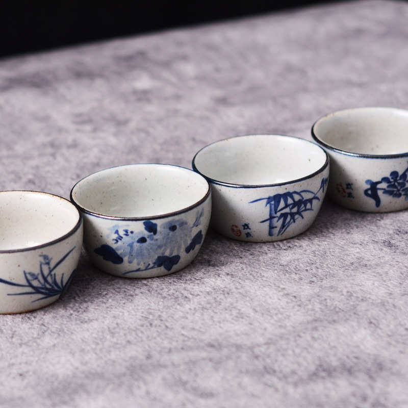Ręcznie Malowany Niebiesko-Bia – Gongfu Tea Set recenzja i cena