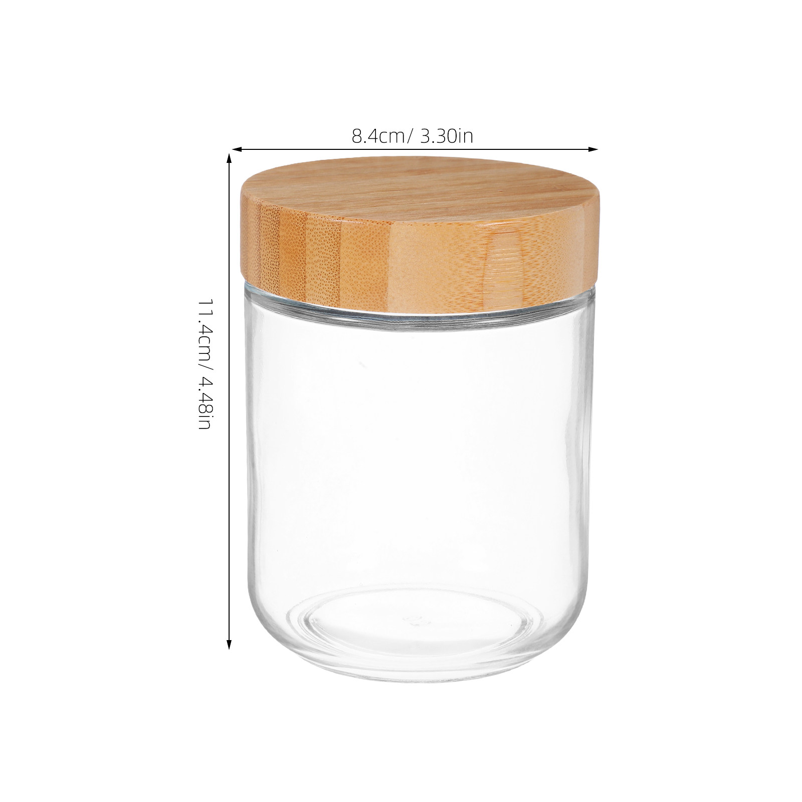 4 sztuki solidnych szklanych p – Canister Coffee Sugar Tea recenzja i cena