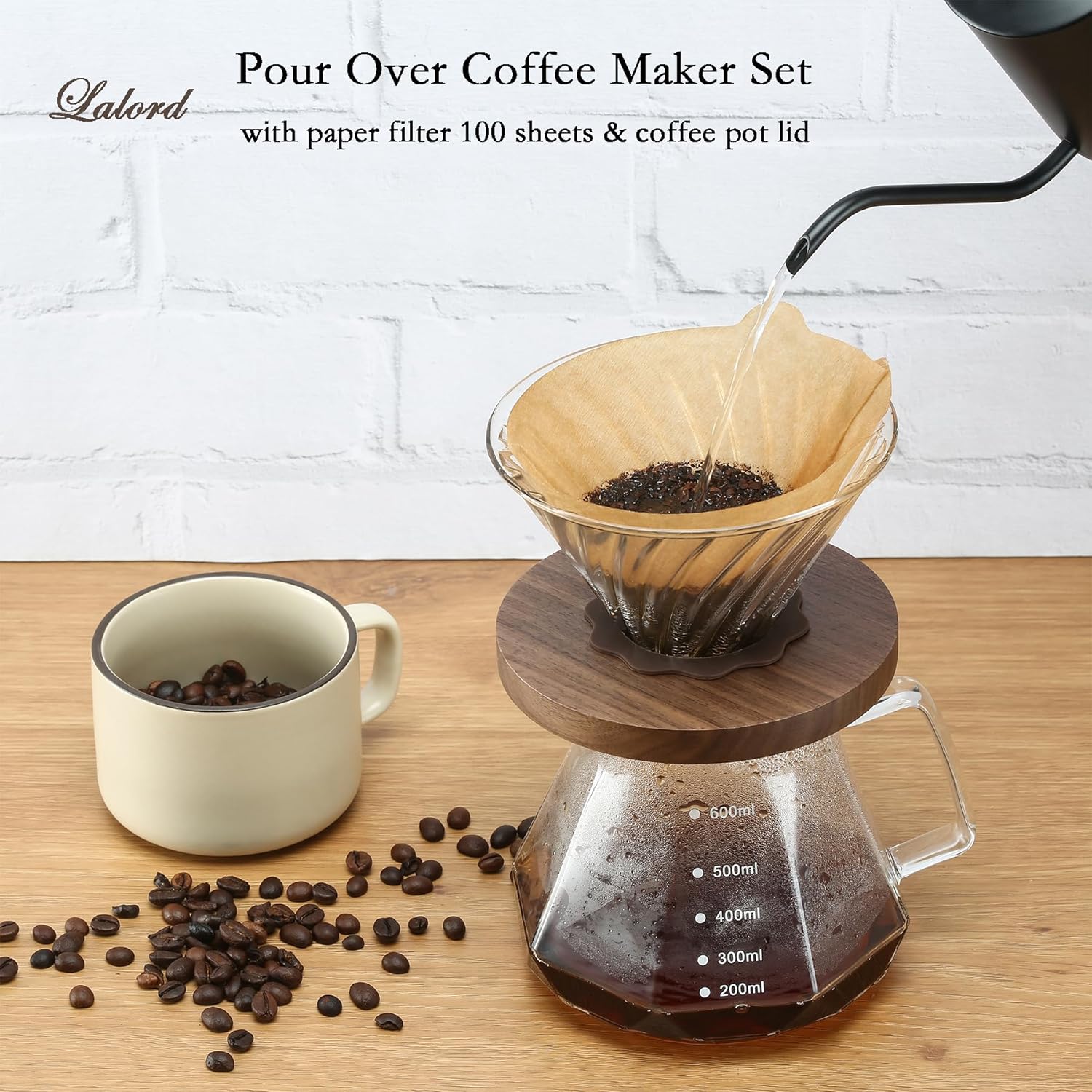 Szklany dzbanek do kawy Magpie – Coffee Dripper V60 recenzja i cena