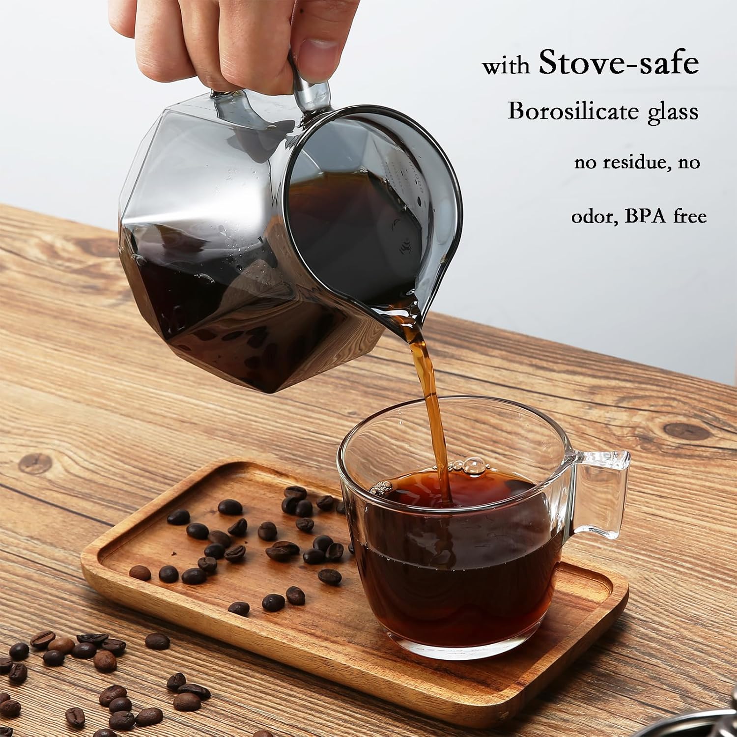 Szklany dzbanek do kawy Magpie – Coffee Dripper V60 recenzja i cena