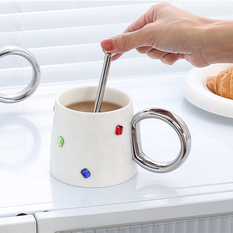 Kubek ceramiczny kubek do kawy – Coffee Tea Friends recenzja i cena