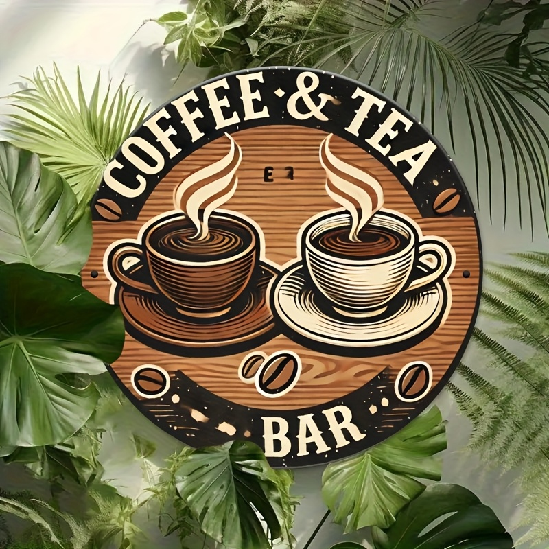 [2D Flat] Aluminiowe tabliczki – Coffee And Tea Bar recenzja i cena