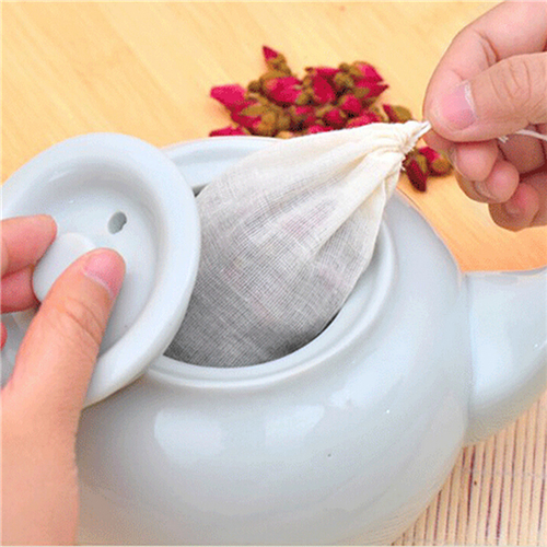 1pc/10 sztuk bawełniane torebk – Coffee Tea Gardens recenzja i cena