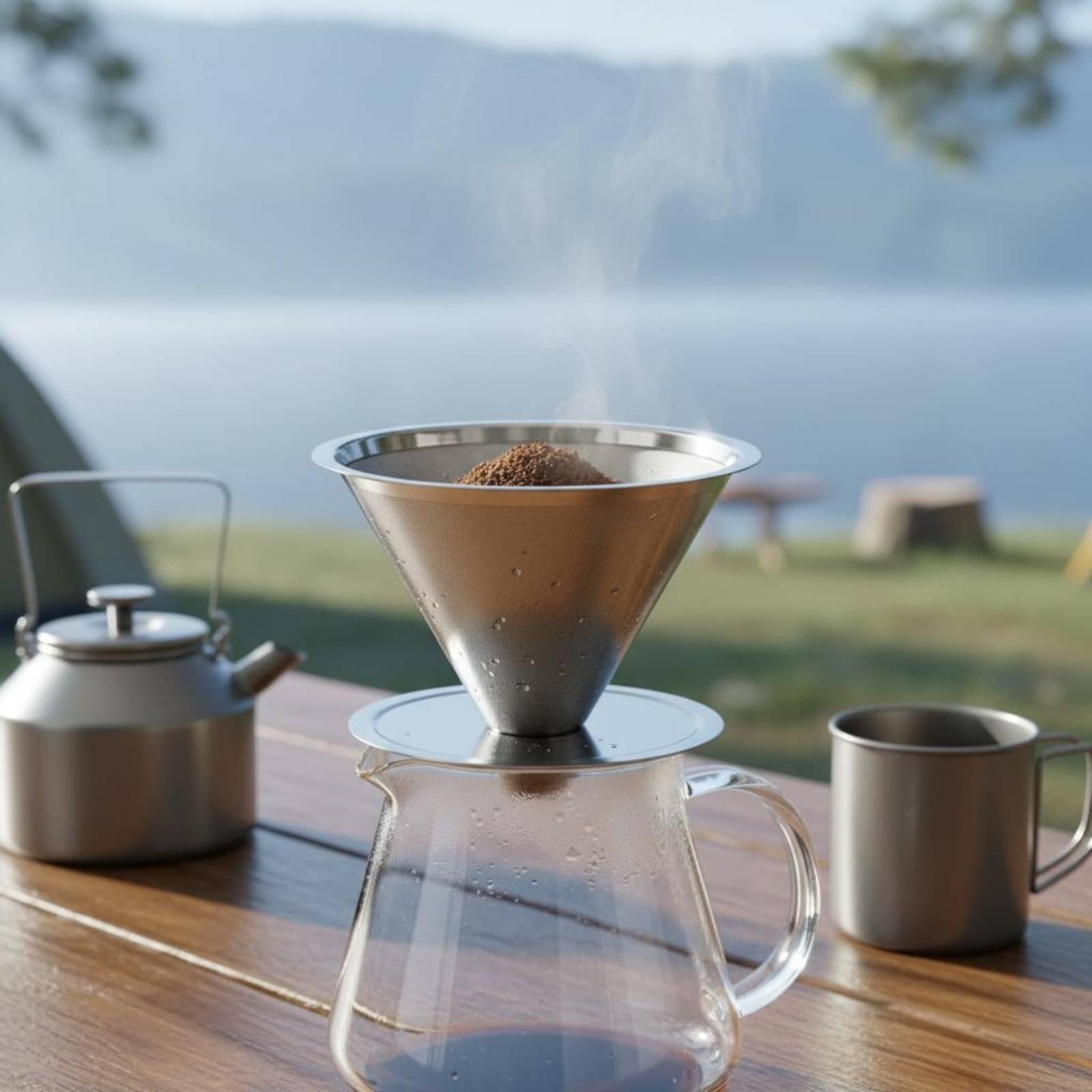 Sitko do kawy ze stali nierdze – Coffee Dripper V60 recenzja i cena