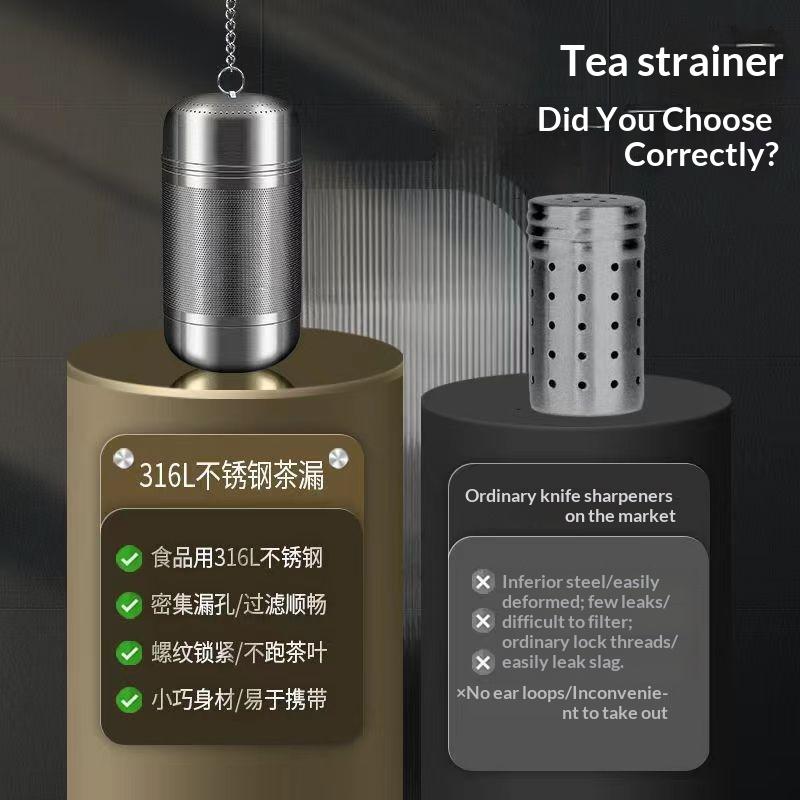 Sitko do herbaty ze stali nier – Coffee Leaves Tea recenzja i cena