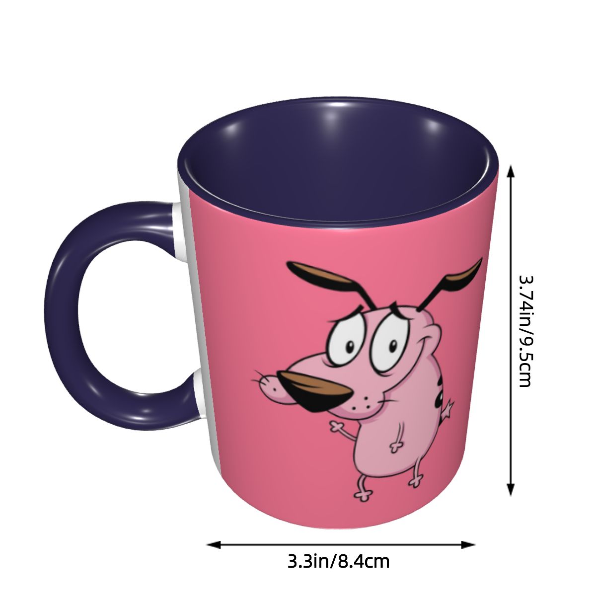 Kubek ceramiczny z zabawnym na – Coffee Tea Friends recenzja i cena